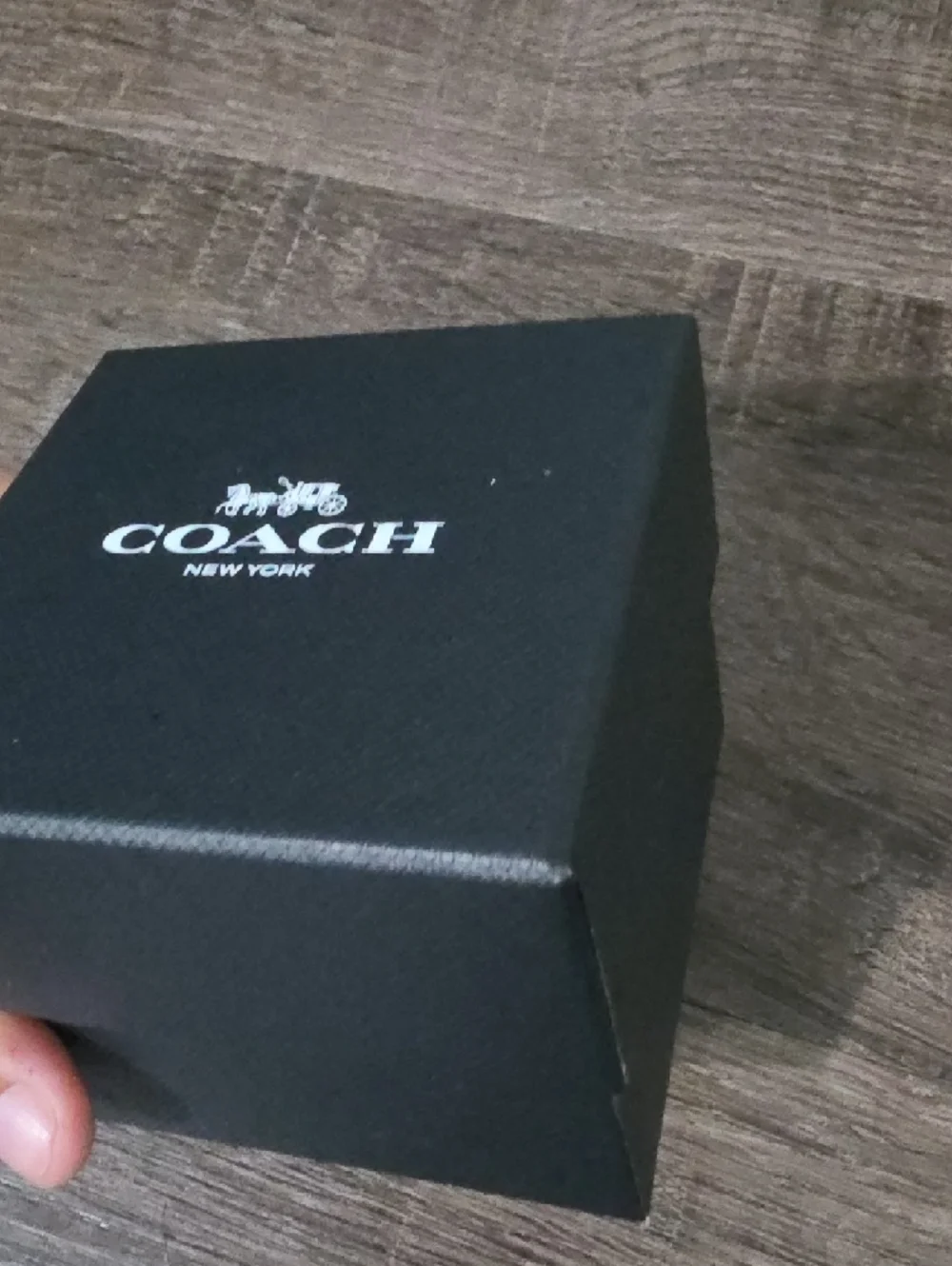 Coach Black Dial Watch with Rose Gold Accents - Picture 3 of 4